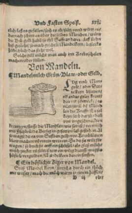 Von Mandeln.