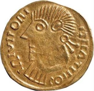 Münze, Solidus, 6. Jahrhundert n. Chr.?