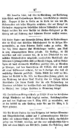 Der höheren Bürgerschule zu Tilsit