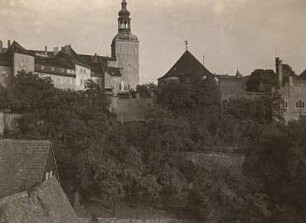Bautzen. Fischerbastei (1469) und Lauenturm (1400-1403)