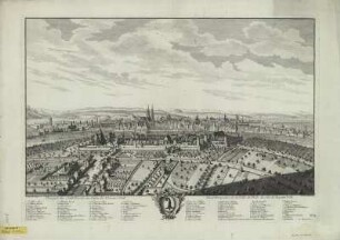 Ansicht von Basel, Kupferstich, um 1743