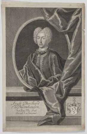 Bildnis des Kraft Burchard de Bodenhausen