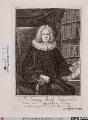 Bildnis Georg Jacob Schwindel