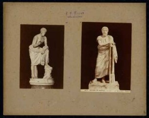 Kapitolinisches Museum, Rom. Archäologisches Nationalmuseum (Museo Archeologico Nazionale), Neapel: Statue eines Jünglings und Homer