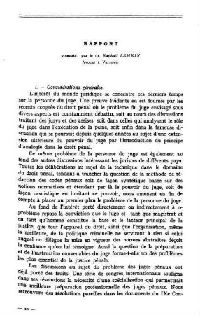 145-160, Rapport
