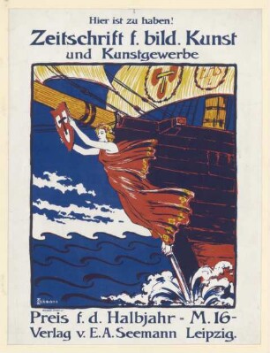 Hier zu haben: Zeitschrift für bildende Kunst und Kunstgewerbe