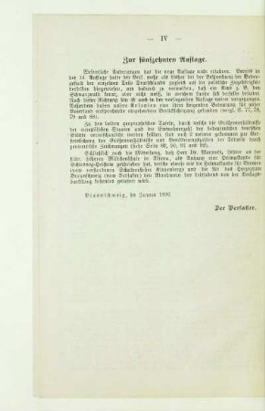 Zur fünfzehnten Auflage