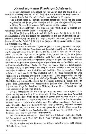Anmerkung zum Hamburg Schulgesetz.