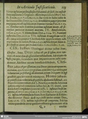 CIX [i.e. XCVIII ?]. Iustus