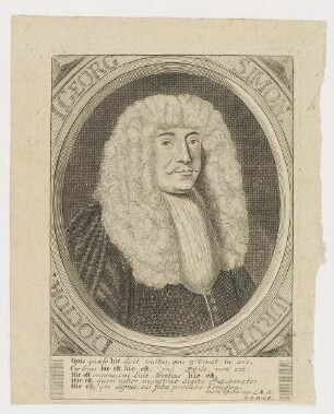 Bildnis des I. Georg Simon