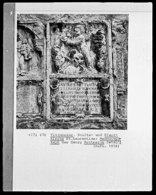 Epitaph des Georg Rottmarus (+1610)
