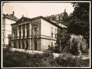 Stadttheater, Annaberg: Ansicht von Westen