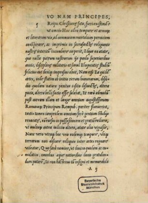 Ad Principes christianos de religione ac communi concordia