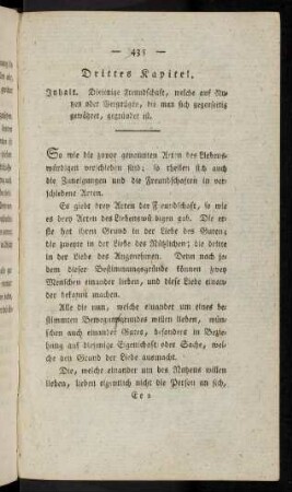 435-439, Drittes Kapitel