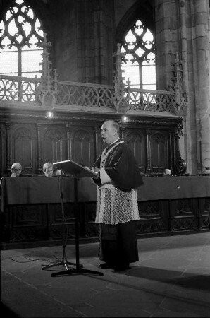 Freiburg: Pontifikalamt, Generalvikar Schlund