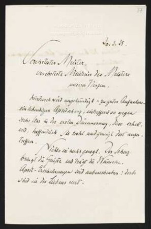 Brief von Rudolf G. Binding an Gerhart Hauptmann und Margarete Hauptmann