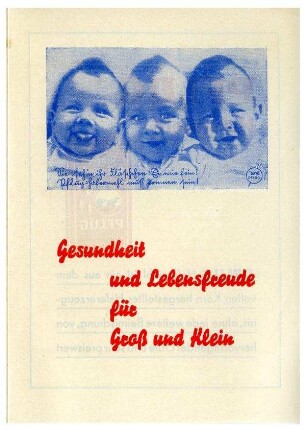 Gesundheit und Lebensfreude für Groß und Klein