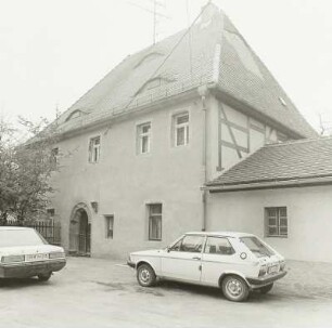 Trebsen, Pfarrhaus, Straßenansicht
