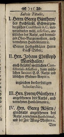Salvis Tituli, ... - Sterb- Lieder.