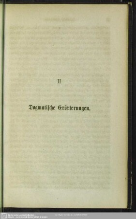 II. Dogmatische Erörterungen