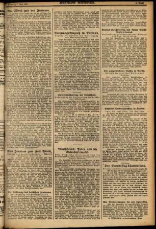 Zweite Ausgabe vom Dienstag, den 07. Juni 1927.