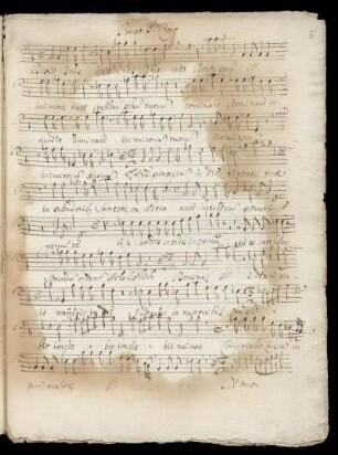 Basso Primo Choro