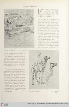 Fernand Maillaud: a painter of the old French province of Berry