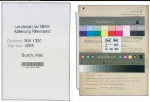 Entnazifizierung Max Busch , geb. 06.12.1900 (Kaufmann)