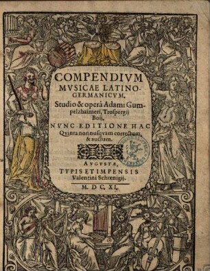 Compendivm Mvsicae Latino-Germanicum