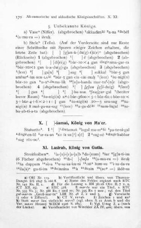 170/171-172/173, XI. Lasirab, König von Gutlu