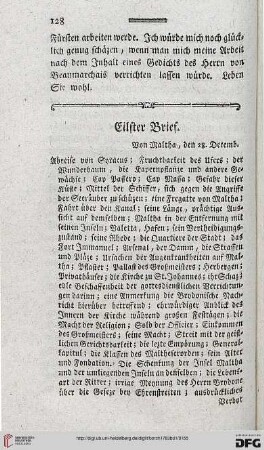 Elfter Brief