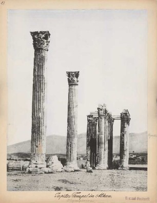 Jupiter Tempel (Olympieion), Athen: Ansicht