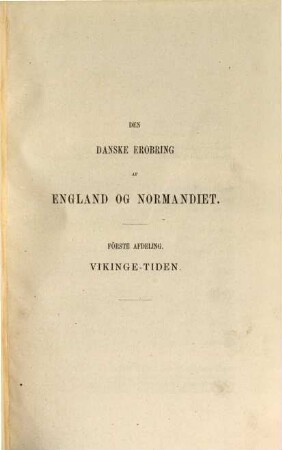 Den danske erobring af England og Normandiet