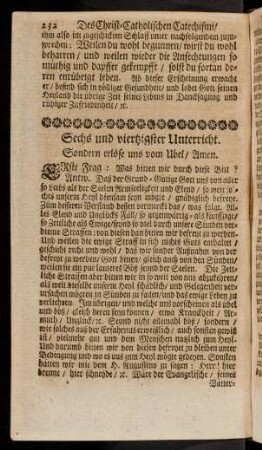 232-238, 46. Sondern erloese uns vom Ubel. Amen