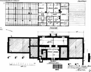 Bad Liebenzell: Empfangsgebäude mit Anbauten Grundrisse UG,DG