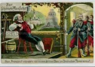 Anti-französische Postkarte
