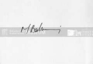 Autograph von M. Bahrami (Tennisspieler)