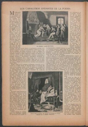 Los caballeros andantes de la poesía