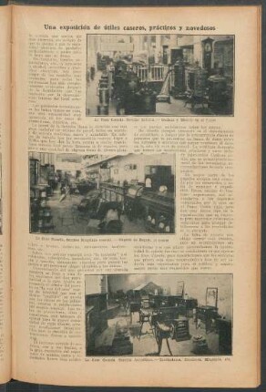 Una exposición de útiles caseros, prácticos y novedosos
