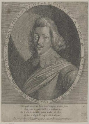 Bildnis des Ernesto Sax.