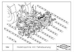 Hackmaschine mit Feinsteuerung