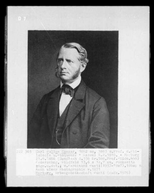 Bildnis Carl Julius Caesar (1816-1886)
