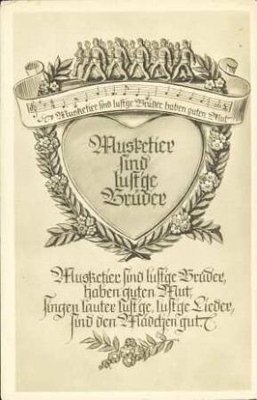 Musketier sind lust'ge Brüder