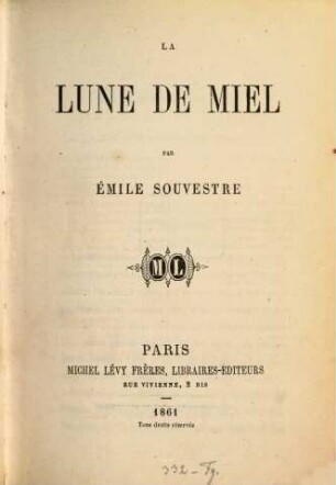 Oeuvres complètes, 1
