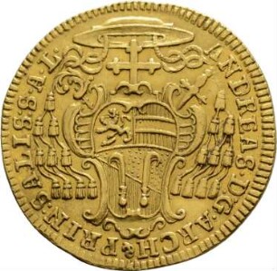 Münze, 2 Dukaten, 1752