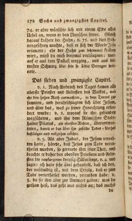 172-183, Das sieben und zwanzigste Capitel. - Das acht und zwanzigste Capitel.