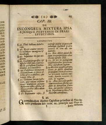 65-86, Caput III