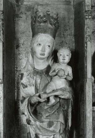 Detail: Maria mit Jesuskind