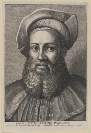Bildnis des Pietro Aretino