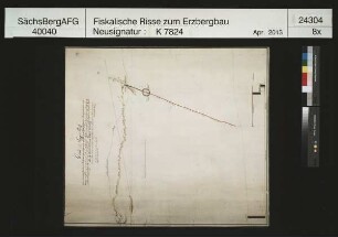 Lattenschuppe auf dem Hinteren Fastenberg bei Johanngeorgenstadt, Treiben des anstehenden Stollnortes bis Lattenschuppe Zwittergang